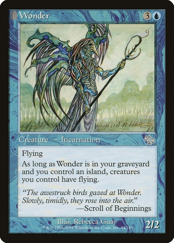 Wonder (54) [JUD] - MTG Single