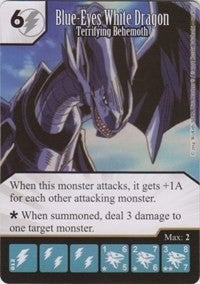 Blue-Eyes White Dragon - Terrifying Behemoth (12) - Dice Masters Single