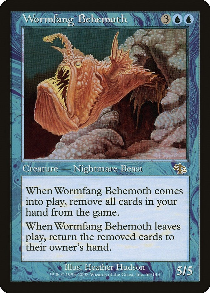 Wormfang Behemoth (55) [JUD] - MTG Single
