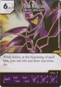 Dark Magician - Master Spellcaster (17) - Dice Masters Single