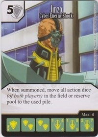 Jinzo - Cyber Energy Shock (26) - Dice Masters Single