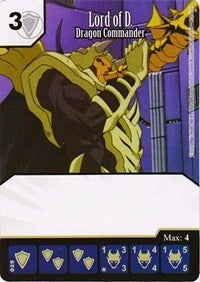 Lord of D. - Dragon Commander (29) - Dice Masters Single