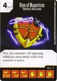 Ring of Magnetism - Sidekick Attraction (35) - Dice Masters Single