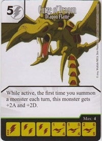 Curse of Dragon - Dragon Flame (46) - Dice Masters Single