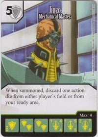 Jinzo - Mechanical Master (54) - Dice Masters Single