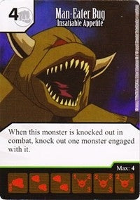 Man-Eater Bug - Insatiable Appetite (56) - Dice Masters Single