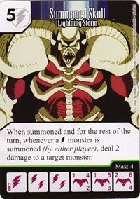Summoned Skull - Lightning Storm (67) - Dice Masters Single