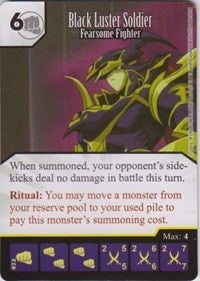 Black Luster Soldier - Fearsome Fighter (72) - Dice Masters Single
