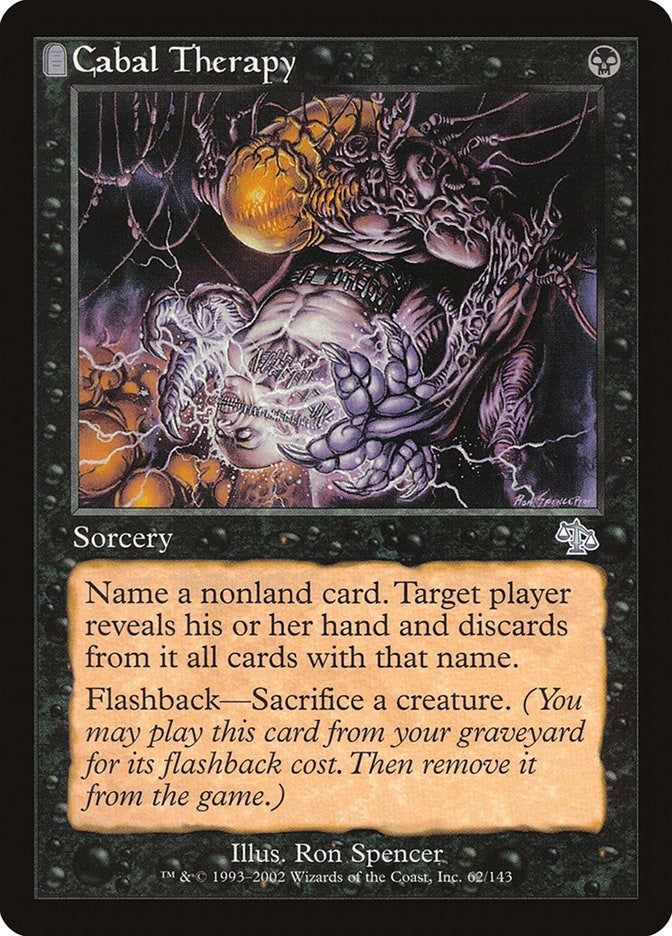 Cabal Therapy (62) [JUD] - MTG Single