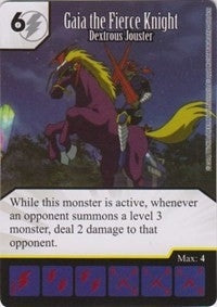 Gaia the Fierce Knight - Dextrous Jouster (83) - Dice Masters Single