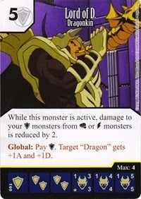 Lord of D. - Dragonkin (91) - Dice Masters Single