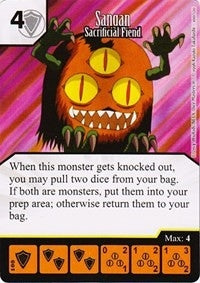 Sangan - Sacrificial Fiend (100) - Dice Masters Single