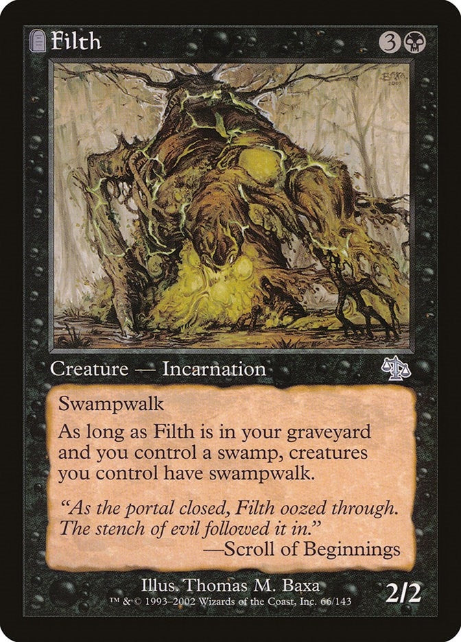Filth (66) [JUD] - MTG Single