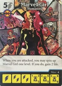 Marvel Girl - Humanity (7) - Dice Masters Single