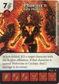 Phoenix - Dark Phoenix (9) - Dice Masters Single