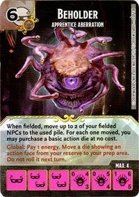 Beholder - Apprentice Aberration (2) - Dice Masters Single