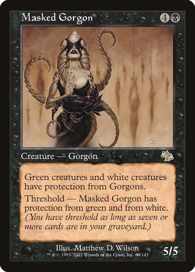 Masked Gorgon (69) [JUD] - MTG Single