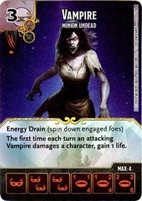 Vampire - Minion Undead (22) - Dice Masters Single