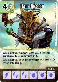 Half-Dragon - Lesser Humanoid (36) - Dice Masters Single