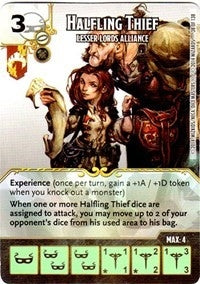 Halfling Thief - Lesser Lords Alliance (38) - Dice Masters Single