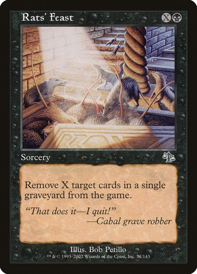 Rats’ Feast (71) [JUD] - MTG Single