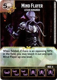 Mind Flayer - Lesser Humanoid (43) - Dice Masters Single