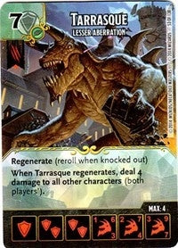 Tarrasque - Lesser Aberration (53) - Dice Masters Single