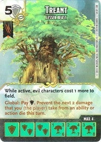 Treant - Lesser Beast (54) - Dice Masters Single