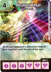 Prismatic Spray - Lesser Spell (64) - Dice Masters Single