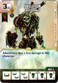 Skeleton - Greater Undead (85) - Dice Masters Single