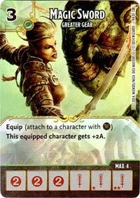 Magic Sword - Greater Gear (94) - Dice Masters Single