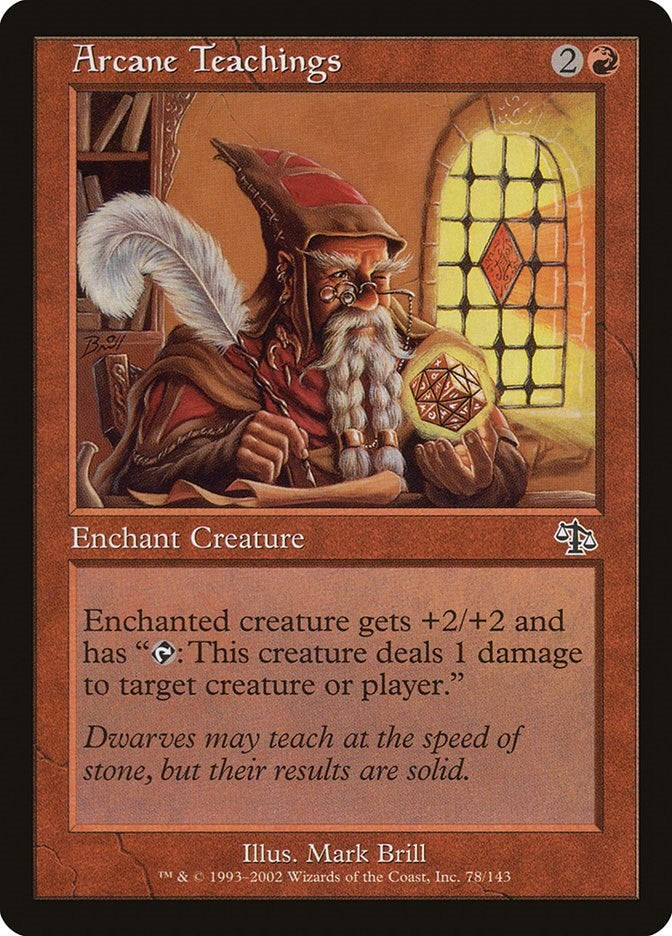 Arcane Teachings (78) [JUD] - MTG Single