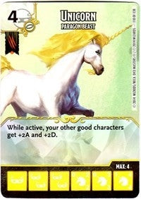 Unicorn - Paragon Beast (118) - Dice Masters Single
