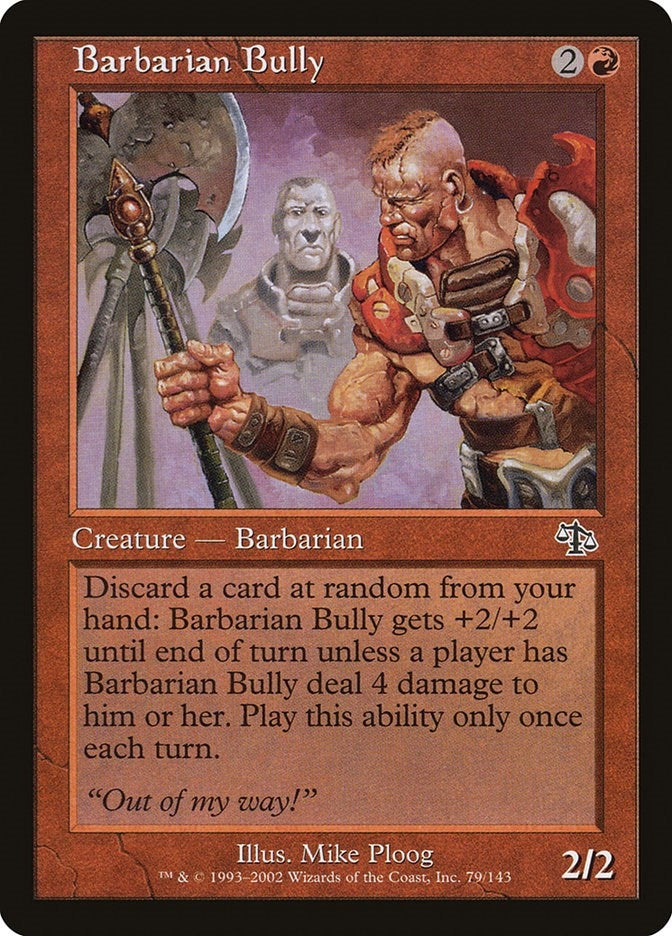 Barbarian Bully (79) [JUD] - MTG Single