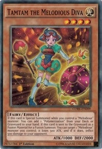 Tamtam the Melodious Diva (9) (CORE) - YuGiOh Single