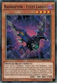 Raidraptor - Fuzzy Lanius (13) (CORE) - YuGiOh Single