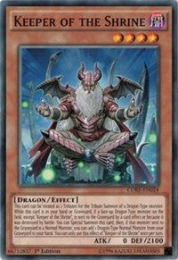 Keeper of the Shrine (24) (CORE) - YuGiOh Single