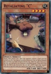 Retaliating ’C’ (45) (CORE) - YuGiOh Single
