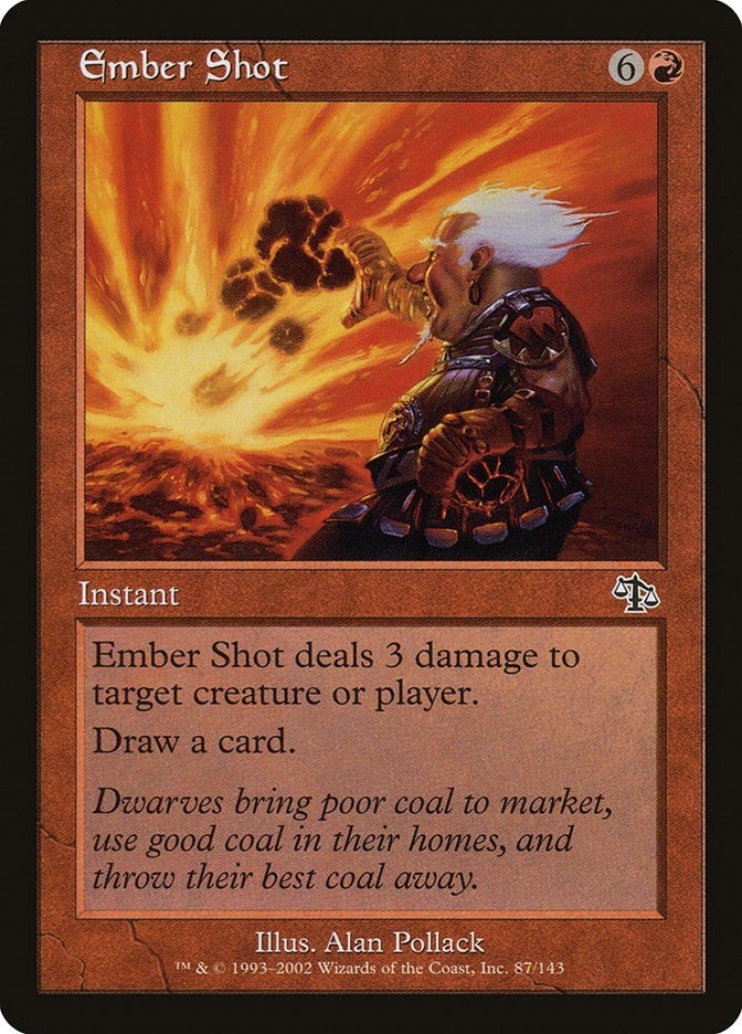 Ember Shot (87) [JUD] - MTG Single