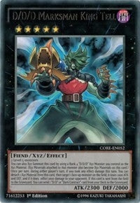 D/D/D Marksman King Tell (52) (CORE) - YuGiOh Single