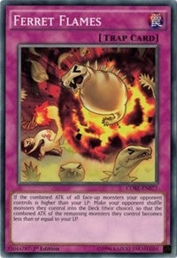 Ferret Flames (77) (CORE) - YuGiOh Single