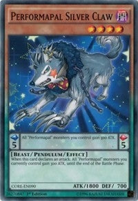 Performapal Silver Claw (90) (CORE) - YuGiOh Single
