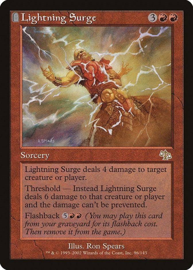 Lightning Surge (96) [JUD] - MTG Single