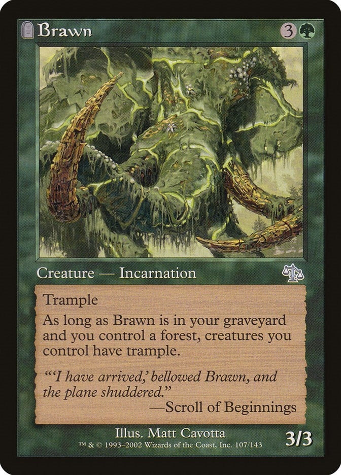 Brawn (107) [JUD] - MTG Single