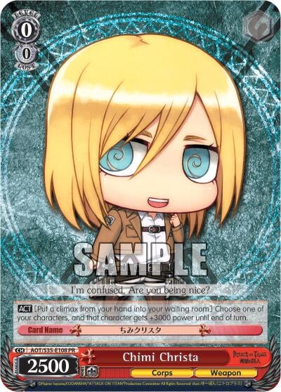 Chimi Christa (35108) [AOT/S35] - Weiss Schwarz Single