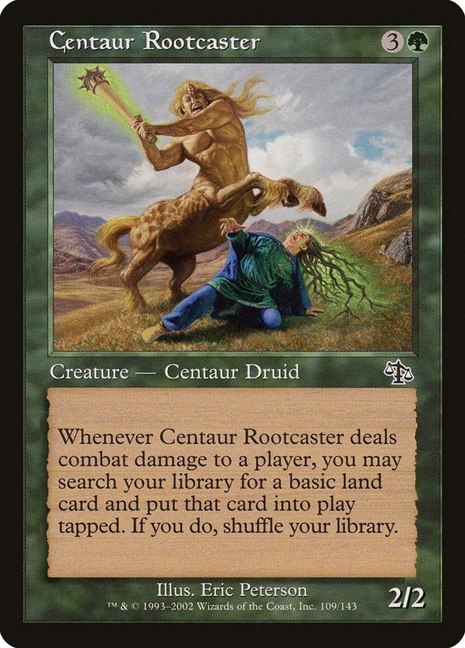Centaur Rootcaster (109) [JUD] - MTG Single