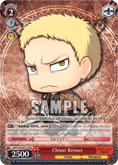 Chimi Reiner (35111) [AOT/S35] - Weiss Schwarz Single