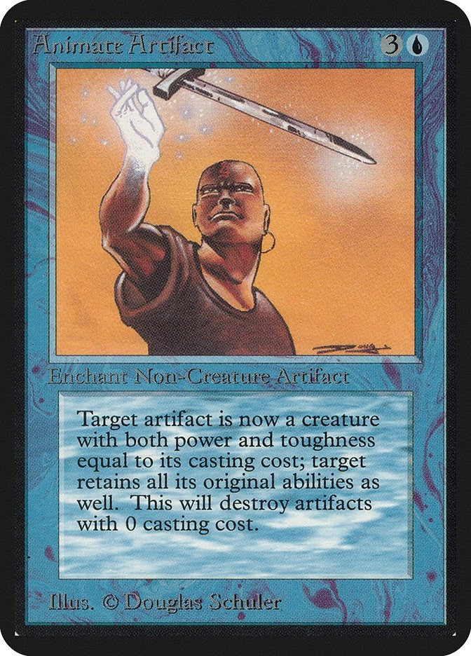 Animate Artifact [LEA] - MTG Single