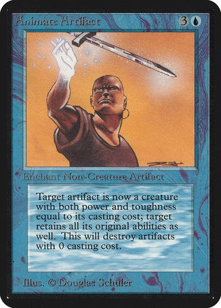 Animate Artifact [LEA] - MTG Single