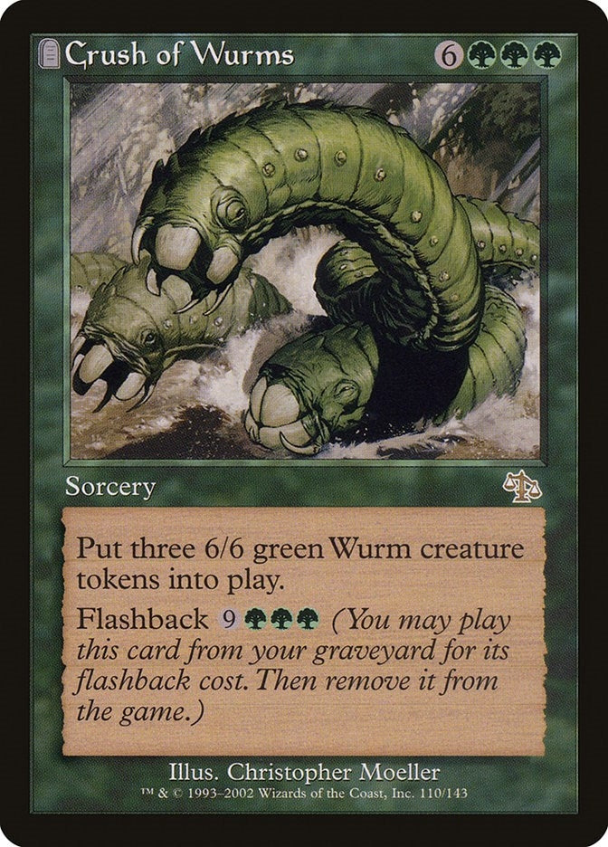 Crush of Wurms (110) [JUD] - MTG Single